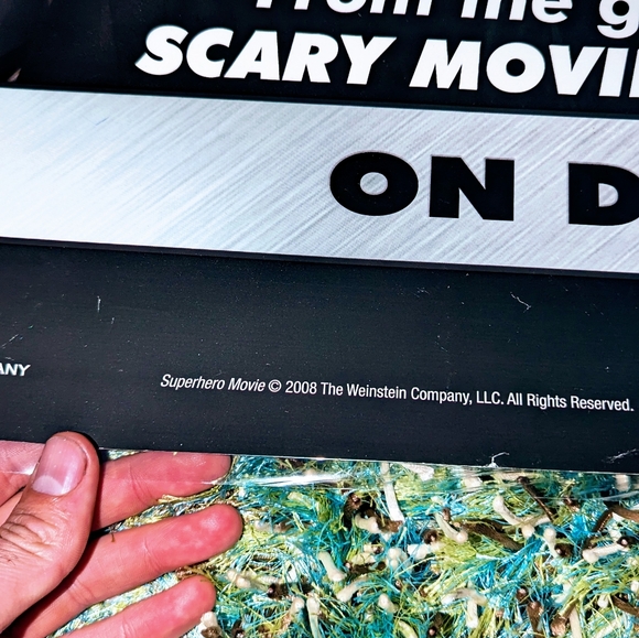 2008 Superhero Video Store Movie Promo Poster Laminated - Picture 6 of 9